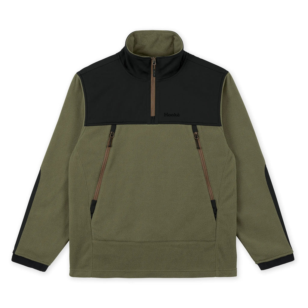 Hooké Olive & Black Tech Fleece