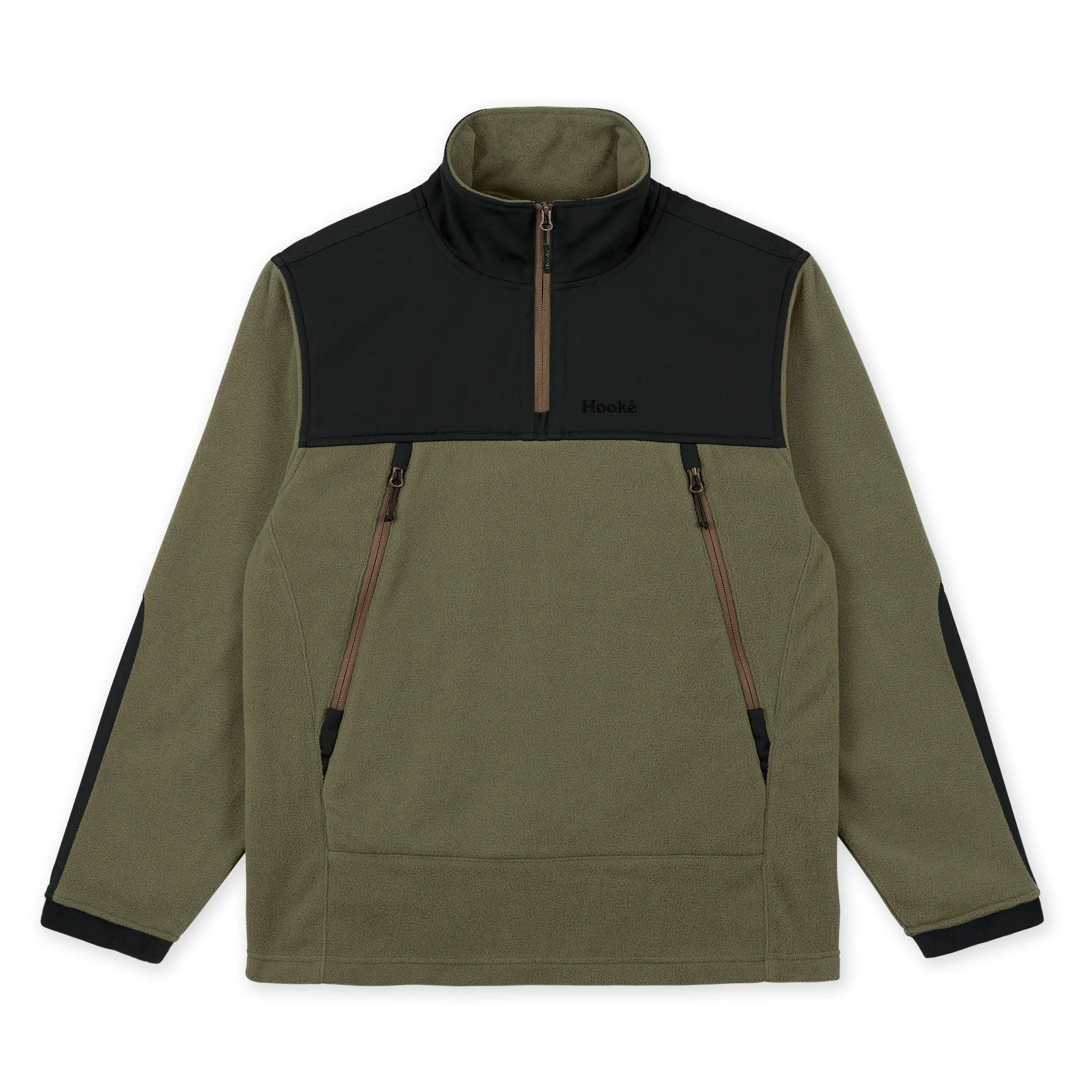 Hooké Olive & Black Tech Fleece