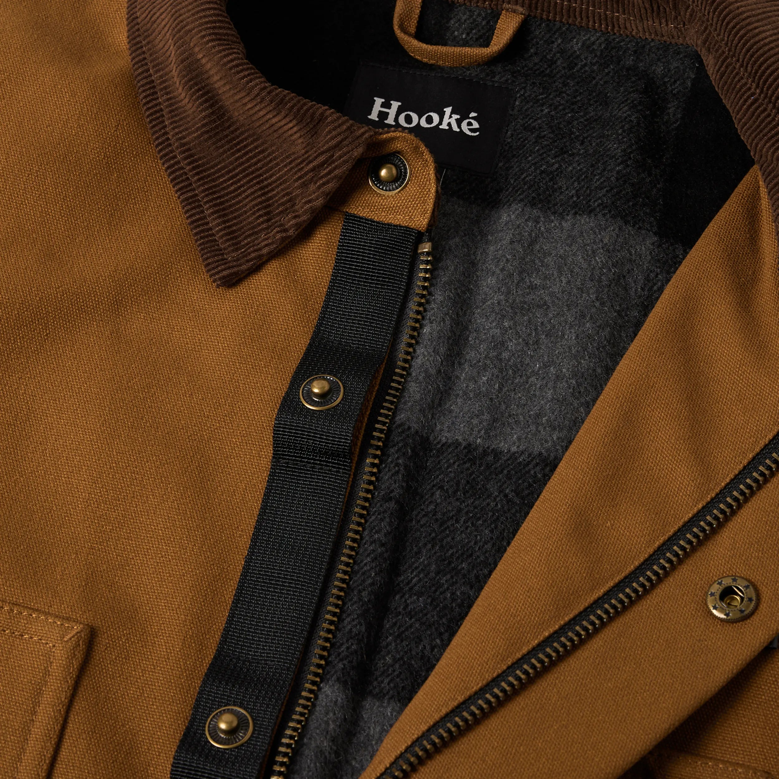 Laurentides Canadian Work Coat Caramel Hooké