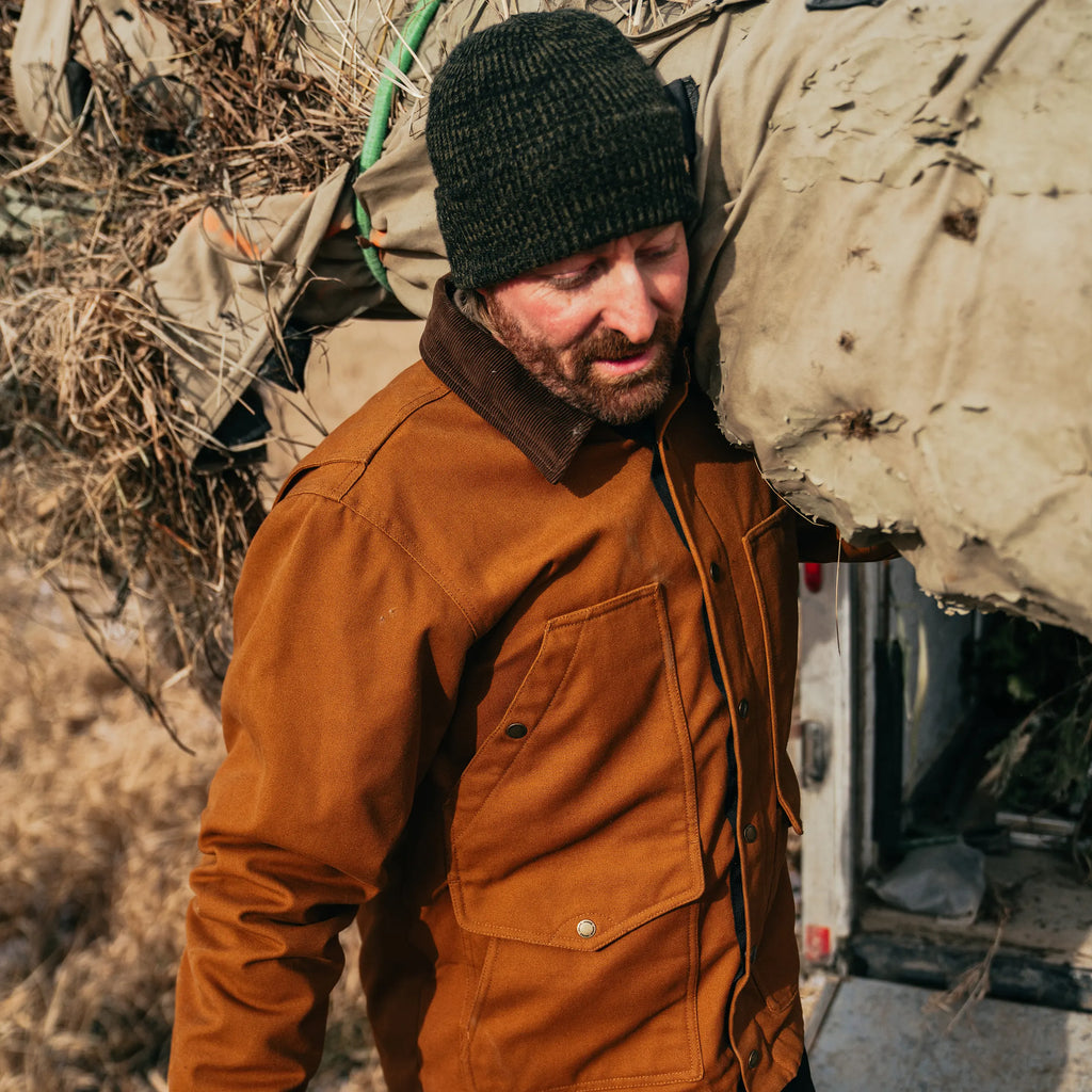 Laurentides Canadian Work Coat Caramel Hooké