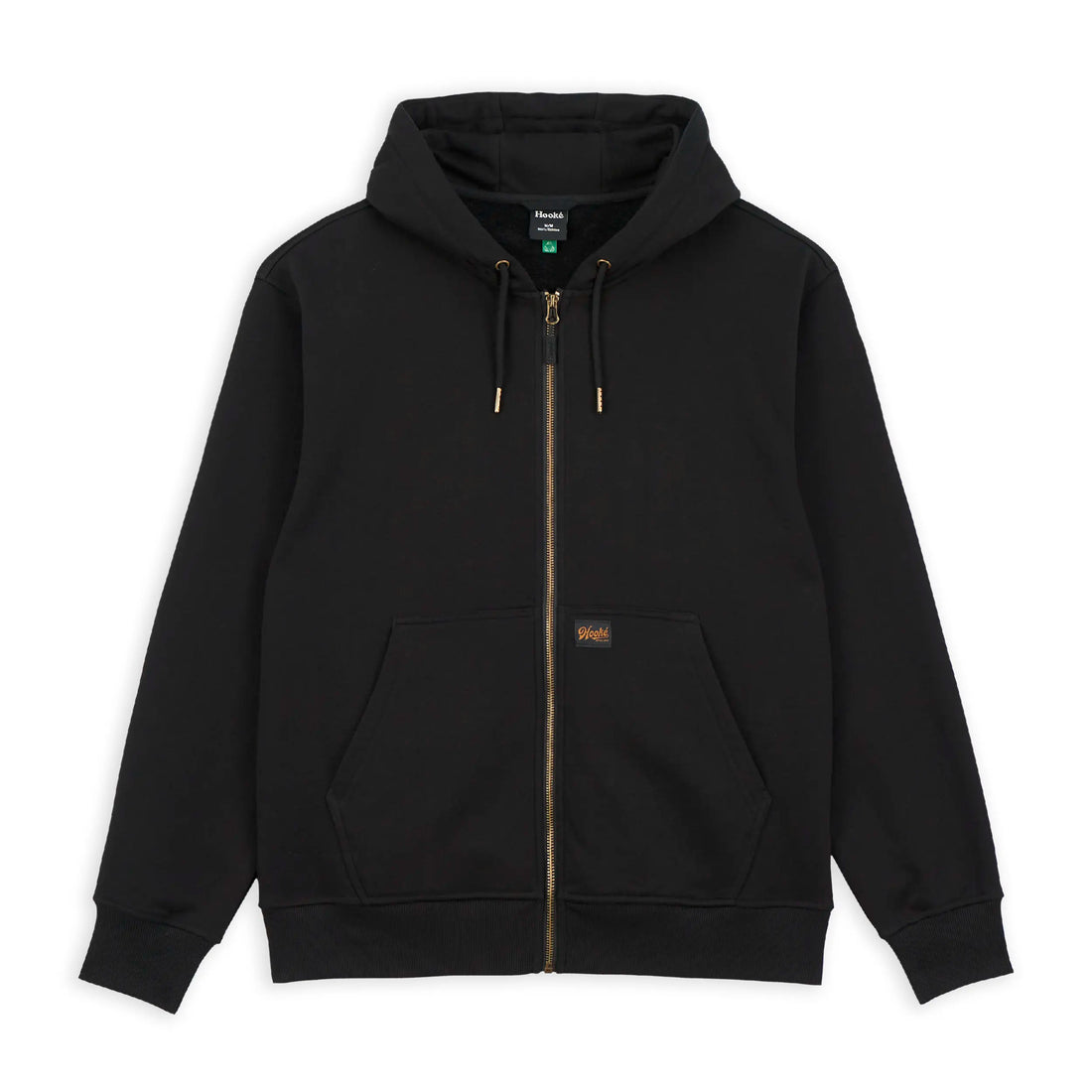 Chandail Signature Zip-Up Hoodie Noir Hooké