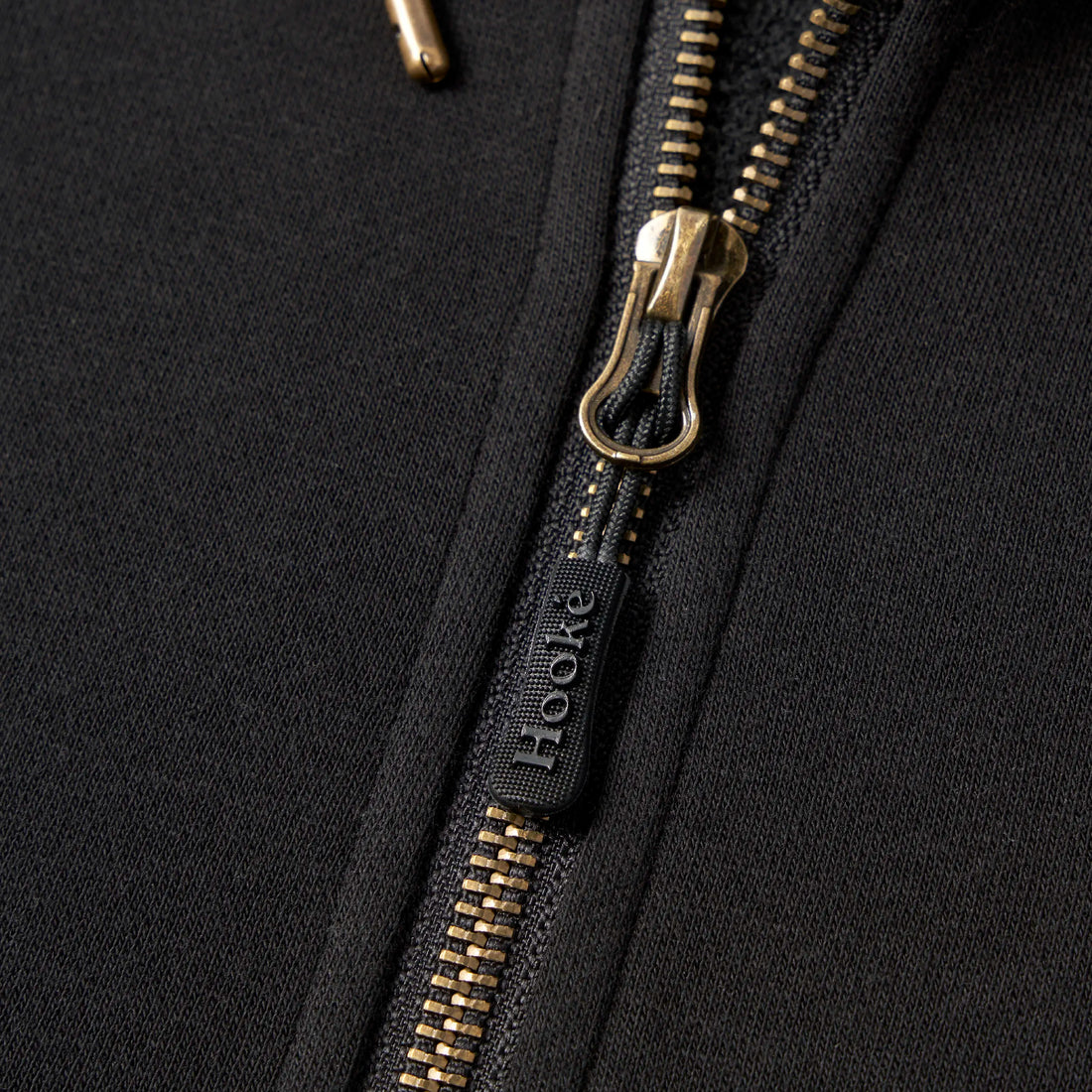 Chandail Signature Zip-Up Hoodie Noir Hooké