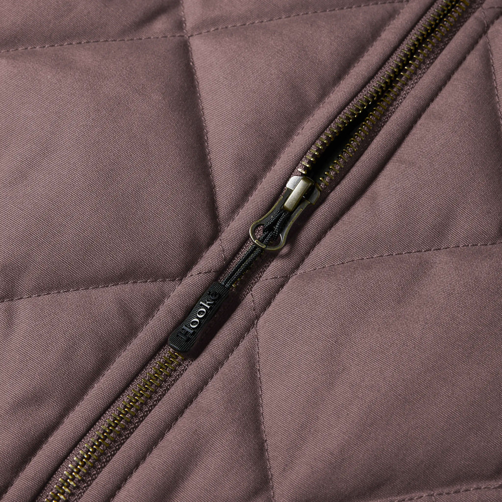 Manteau Bushplane Mauve Figue Hooké