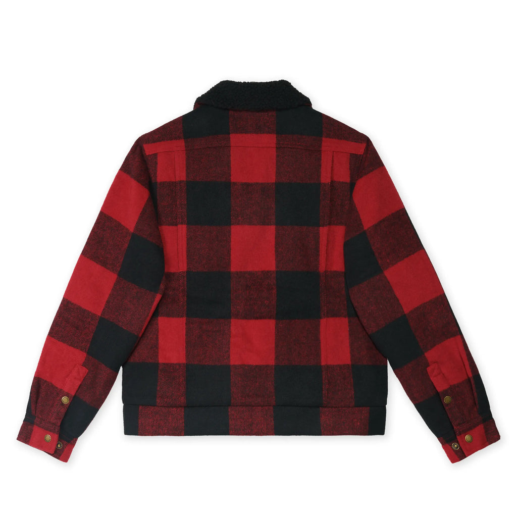 Veste W's Canadian Pile Work Rouge & Noir Hooké