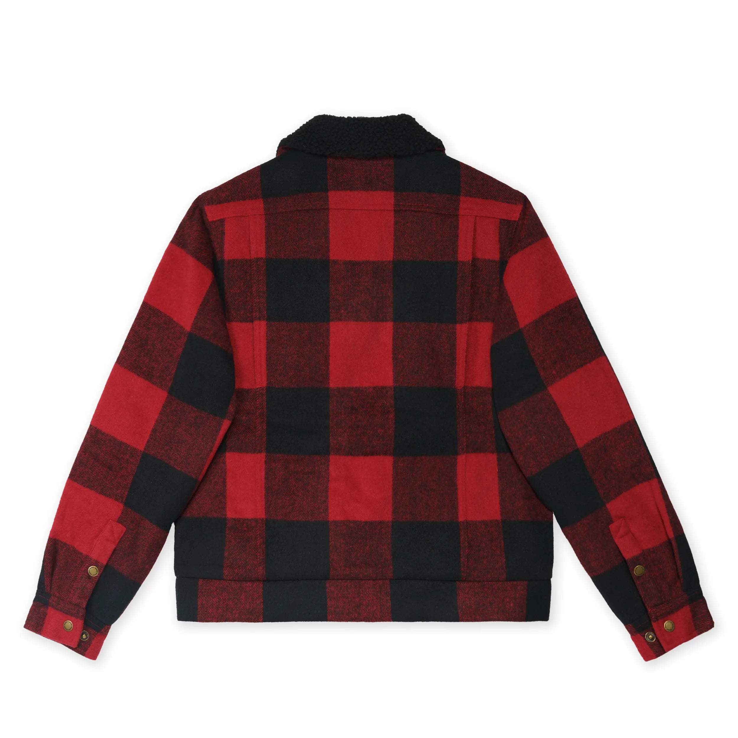 Veste W's Canadian Pile Work Rouge & Noir Hooké