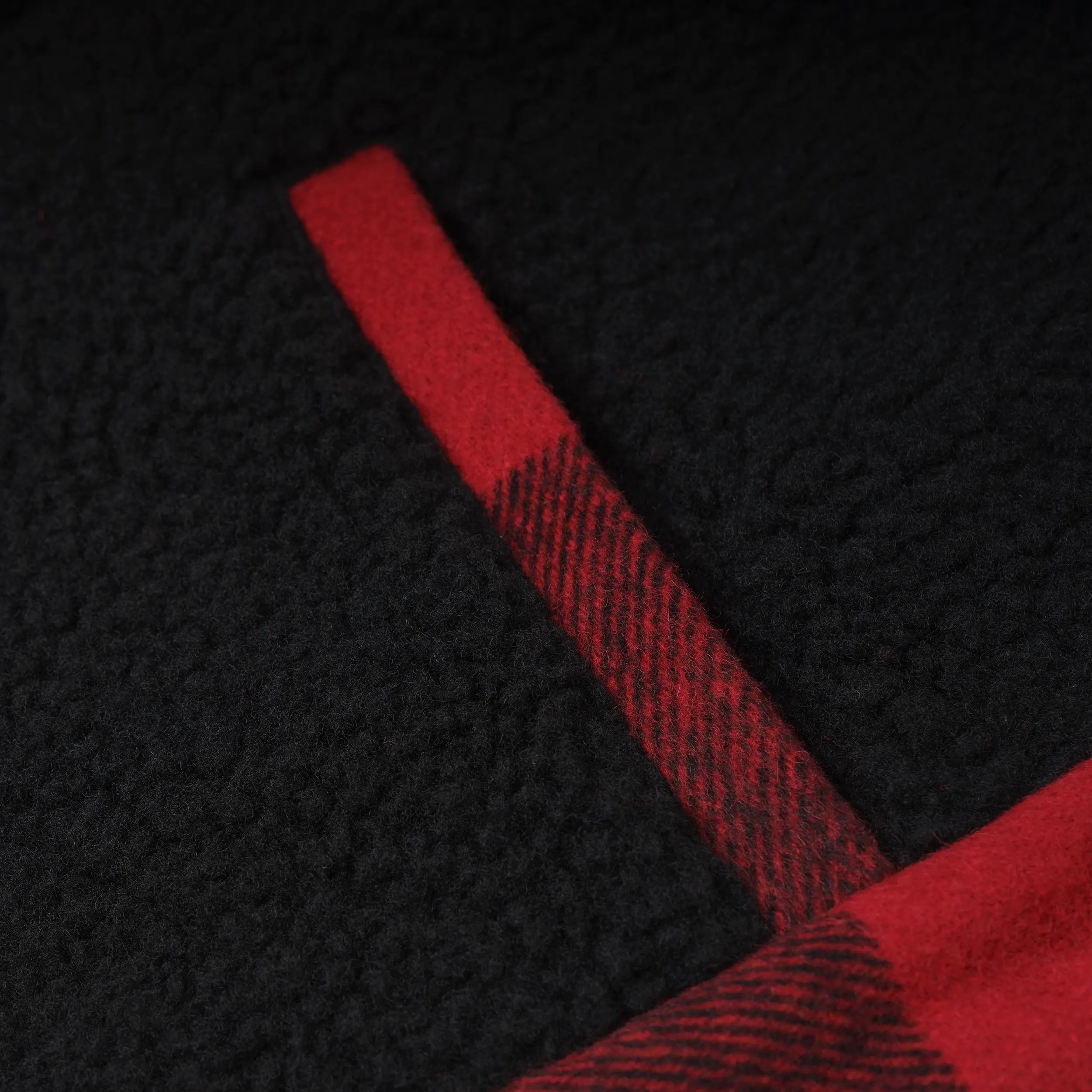Veste W's Canadian Pile Work Rouge & Noir Hooké