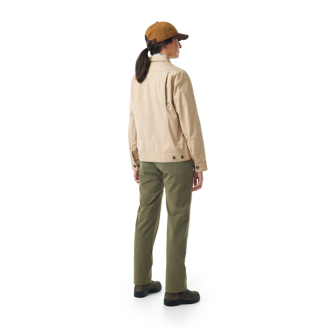 Manteau Léger de Tavail Trucker Safari Hooké