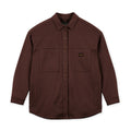 Fjord Oversized Root Beer Hooké Overshirt