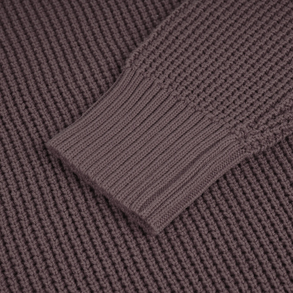 Pull Waffle Knit Fig Hooké