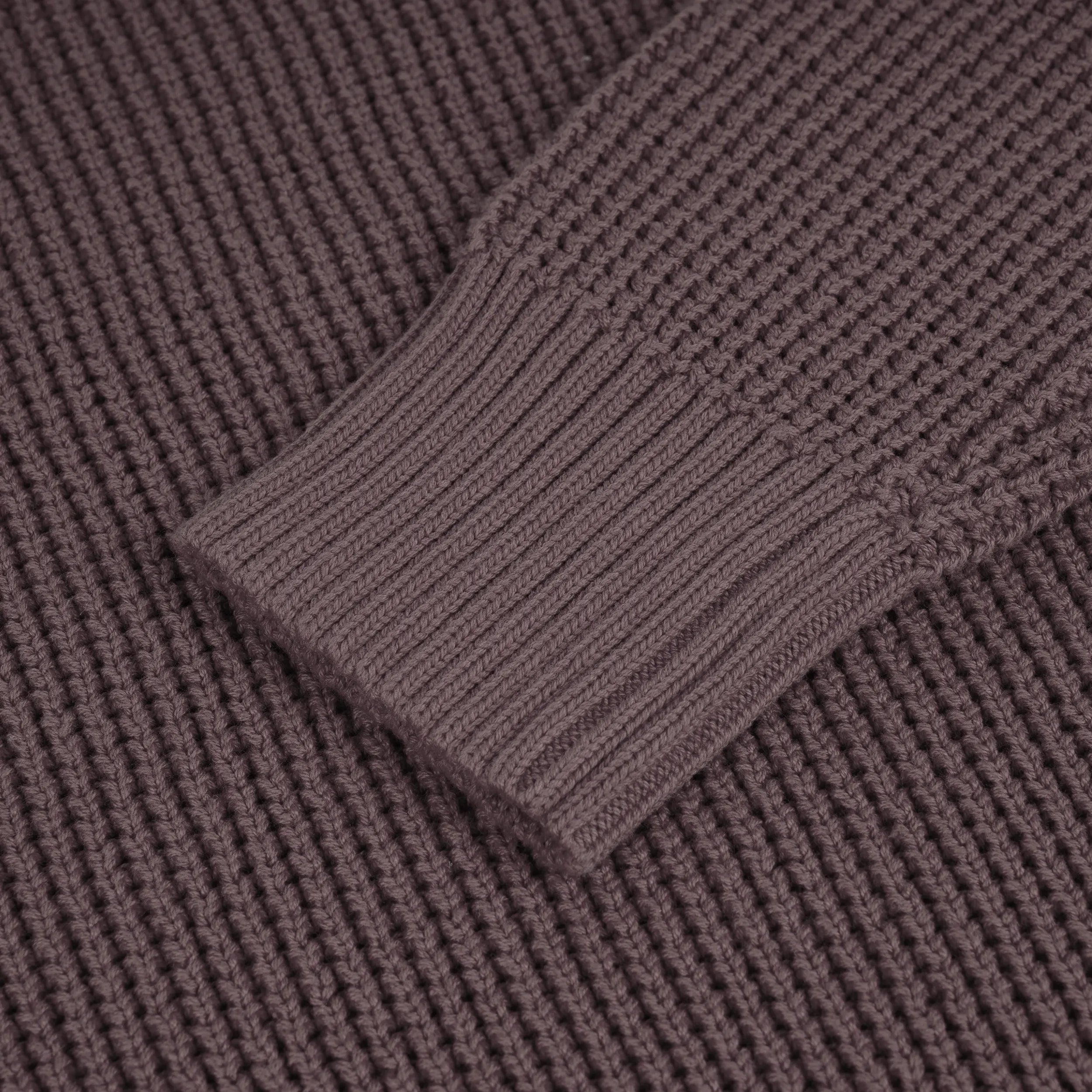 Pull Waffle Knit Fig Hooké