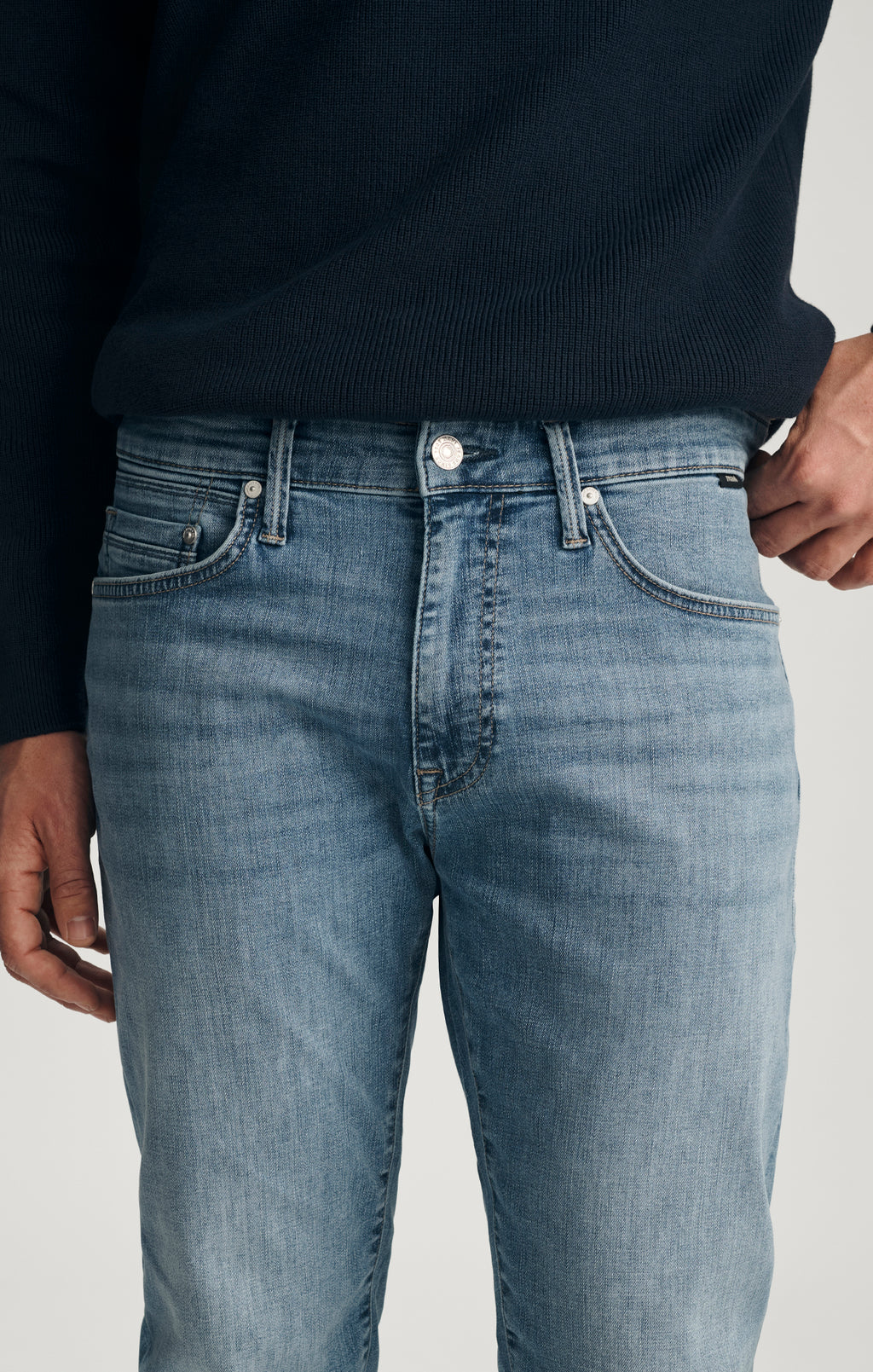 Marcus Mid Brushed Organic Vintage Mavi Jeans