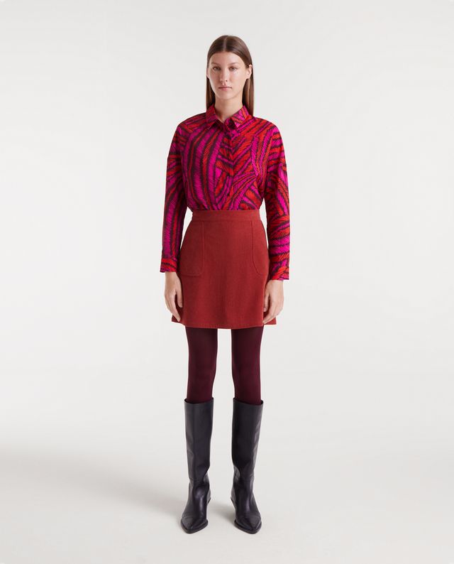 Chemise Ponziana Rouge Multi Compania Fantastica