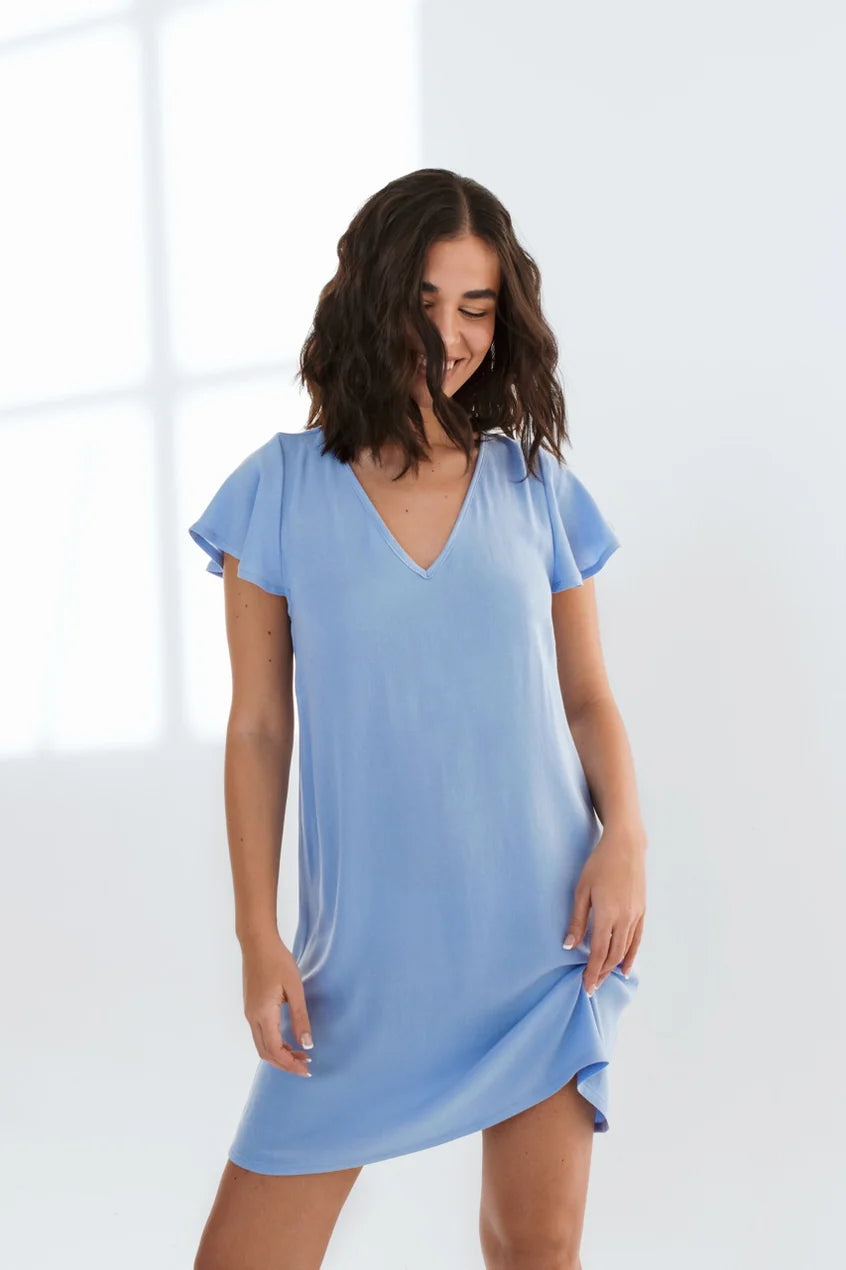 Robe Aubree Bleu Dailystory