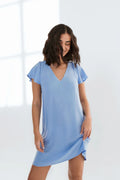 Robe Aubree Bleu Dailystory