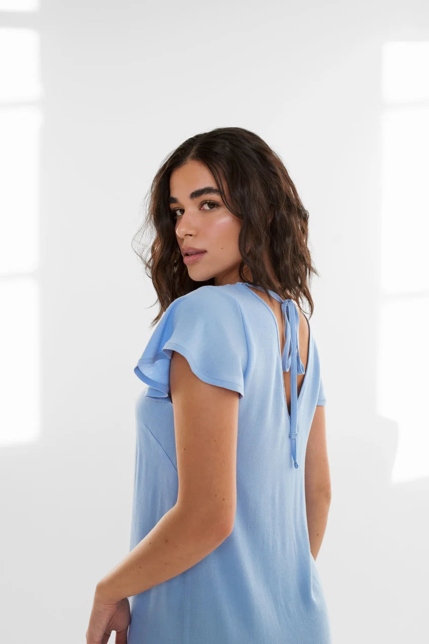 Robe Aubree Bleu Dailystory