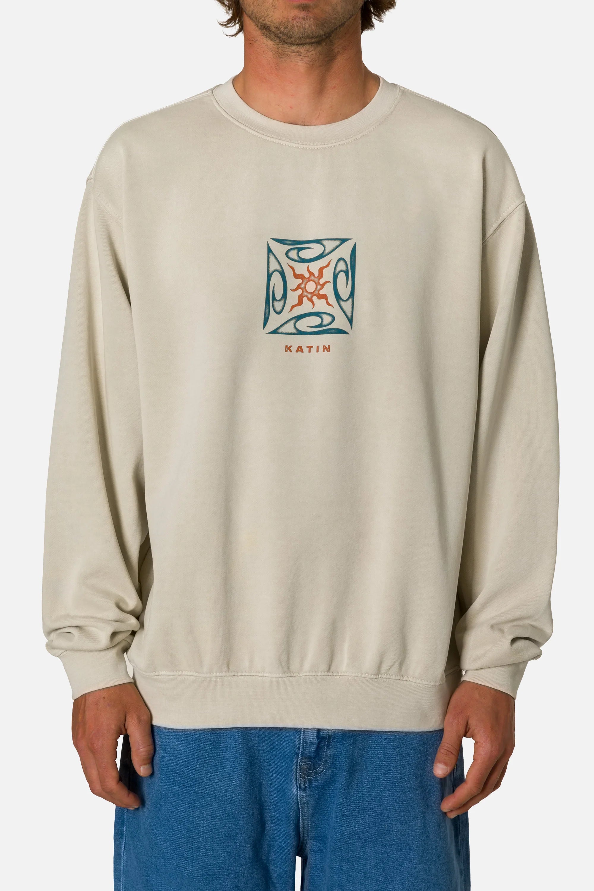 Chandail Arcane Crew Beige Pelican Katin