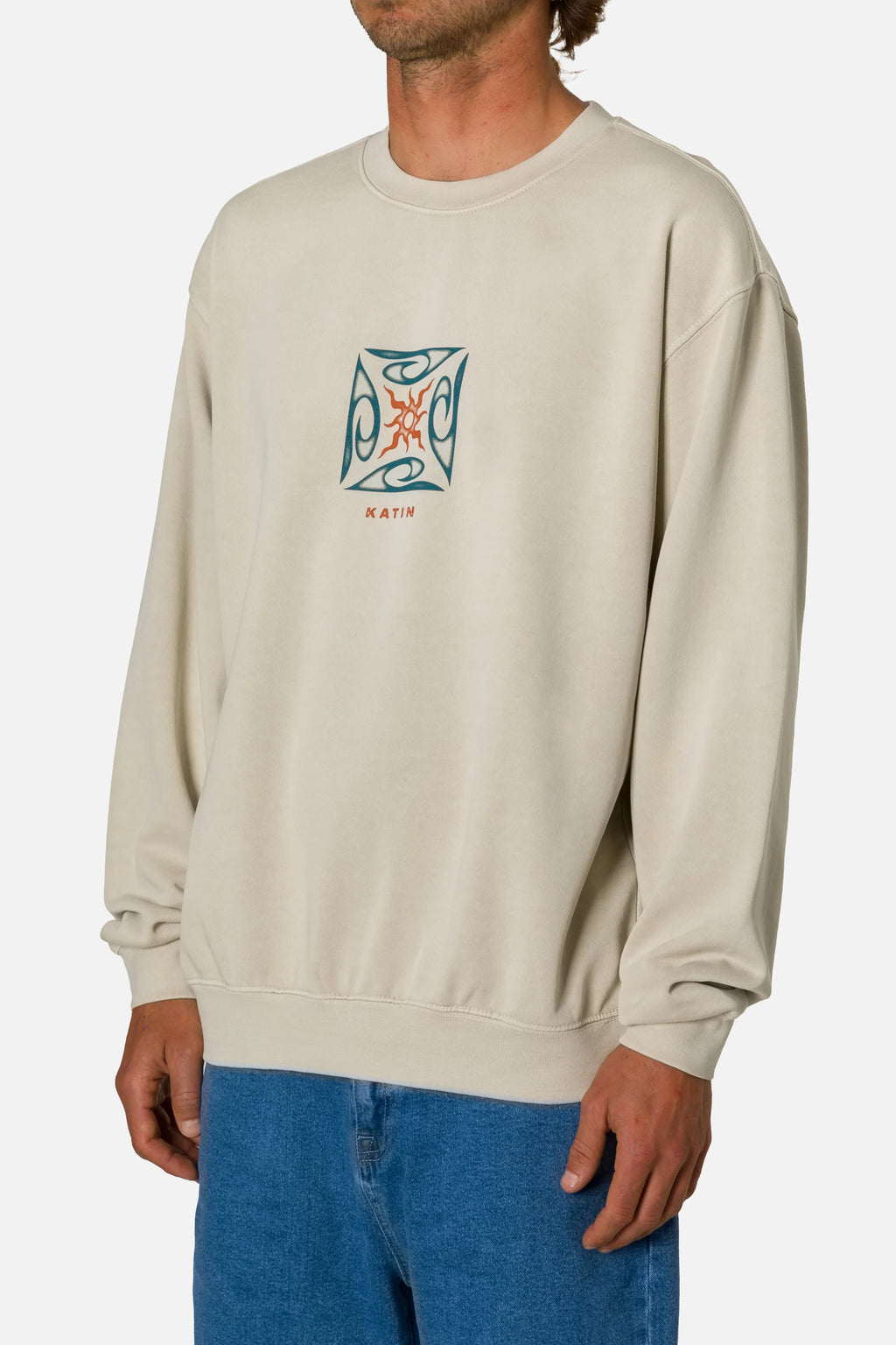 Chandail Arcane Crew Beige Pelican Katin