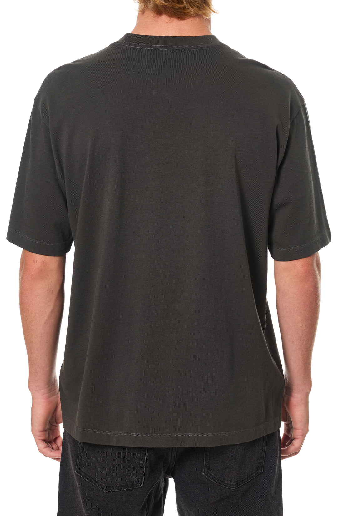 T-Shirt Box Fit Noir Wash Katin