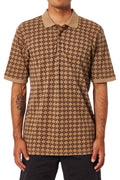 Polo Check Brun Katin