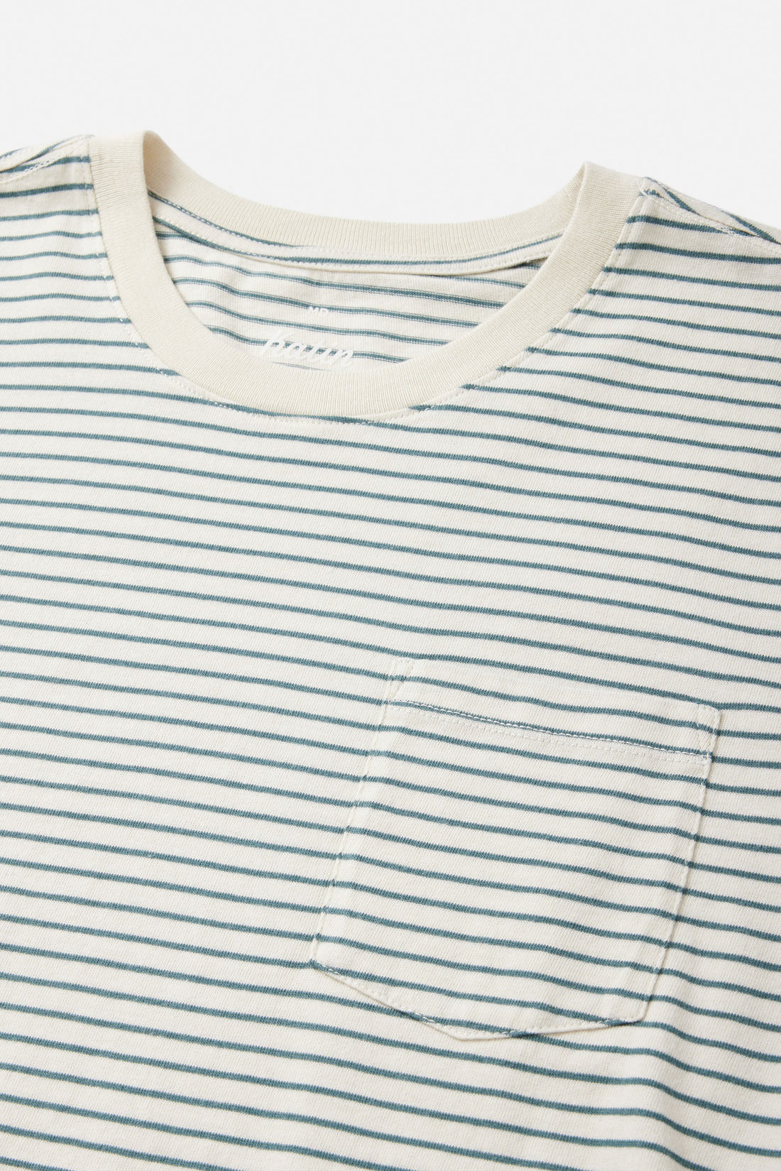 T-Shirt Finley Pocket Blanc/Vert Katin