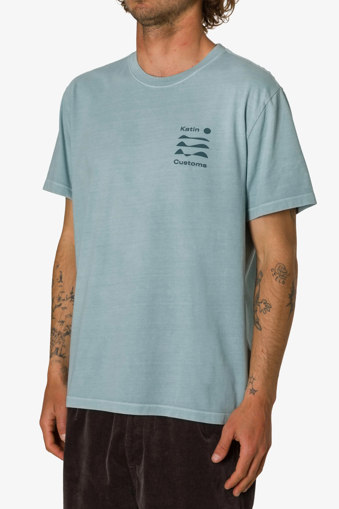 T-Shirt Frequency Bleu Katin