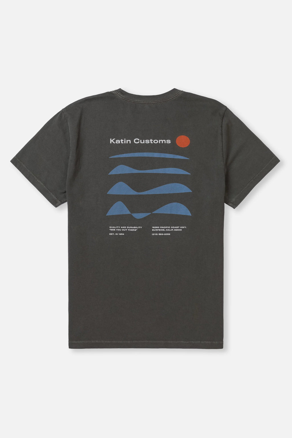 T-Shirt Frequency Grey Lead Katin