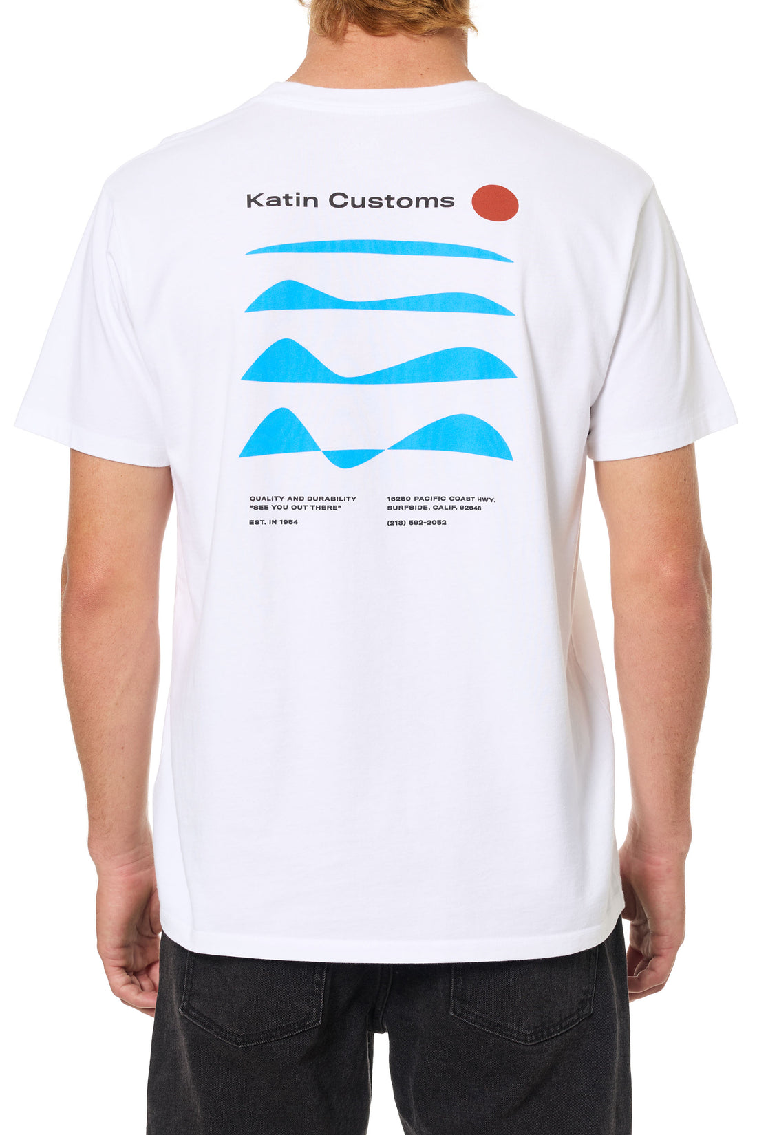 T-Shirt Frequency Blanc Katin