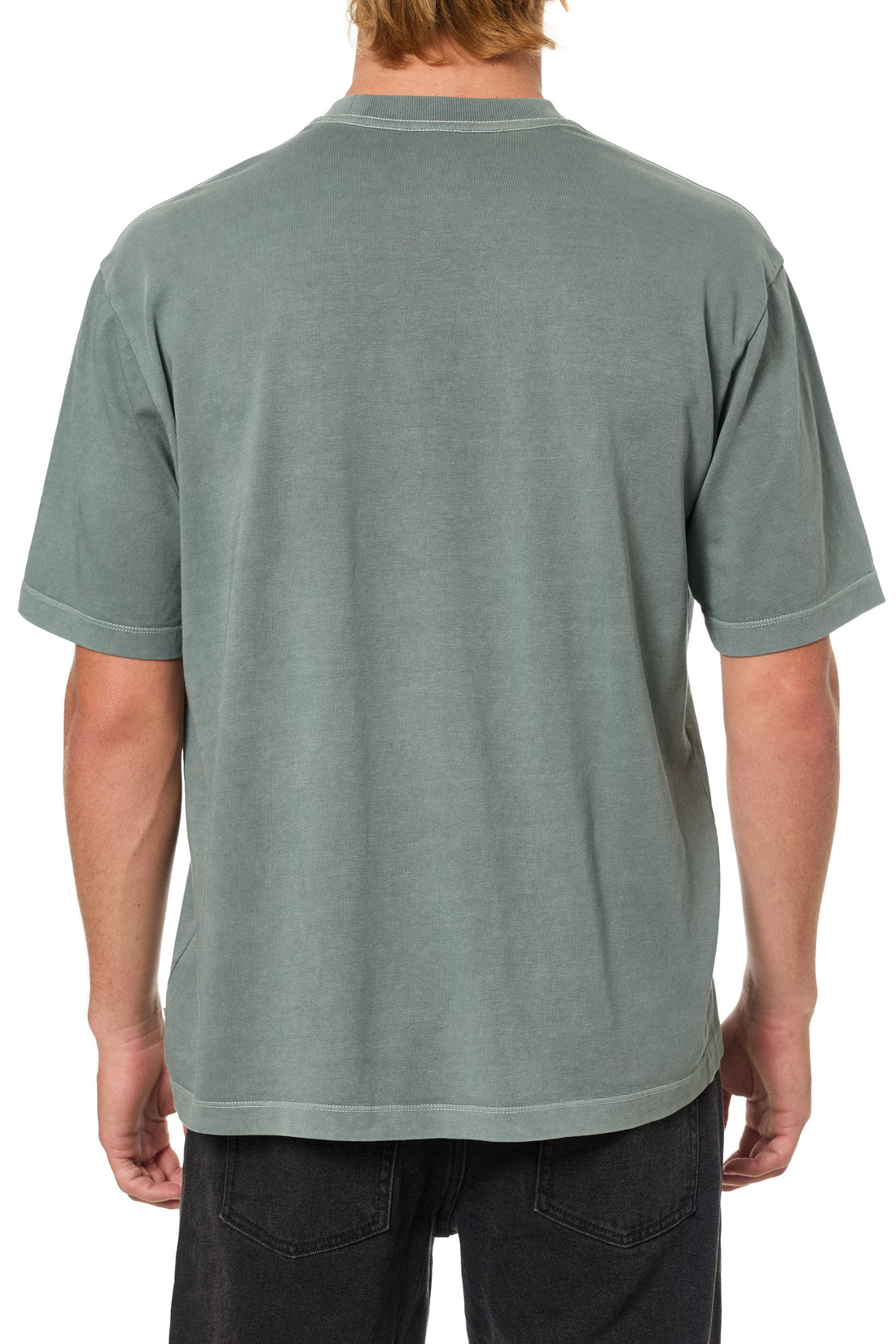 T-Shirt Greeting Box Fit Dusty Bleu Katin