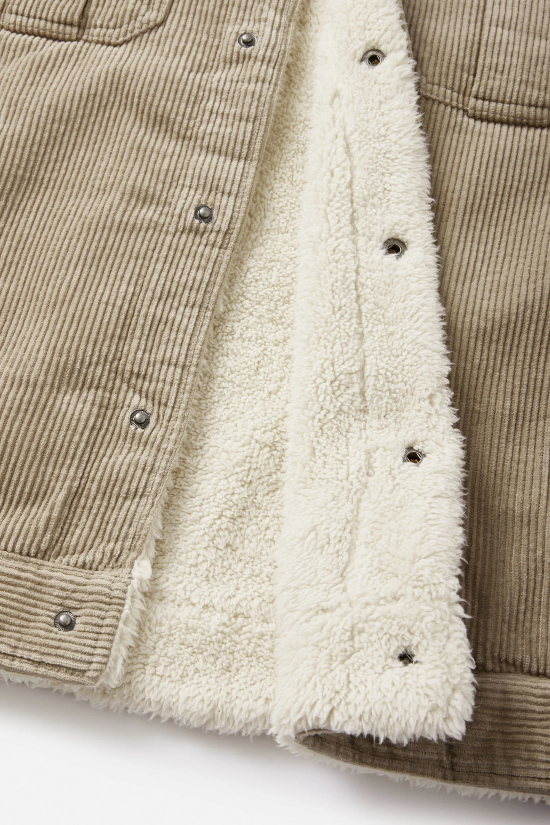 Manteau Harris Corduroy Beige Katin