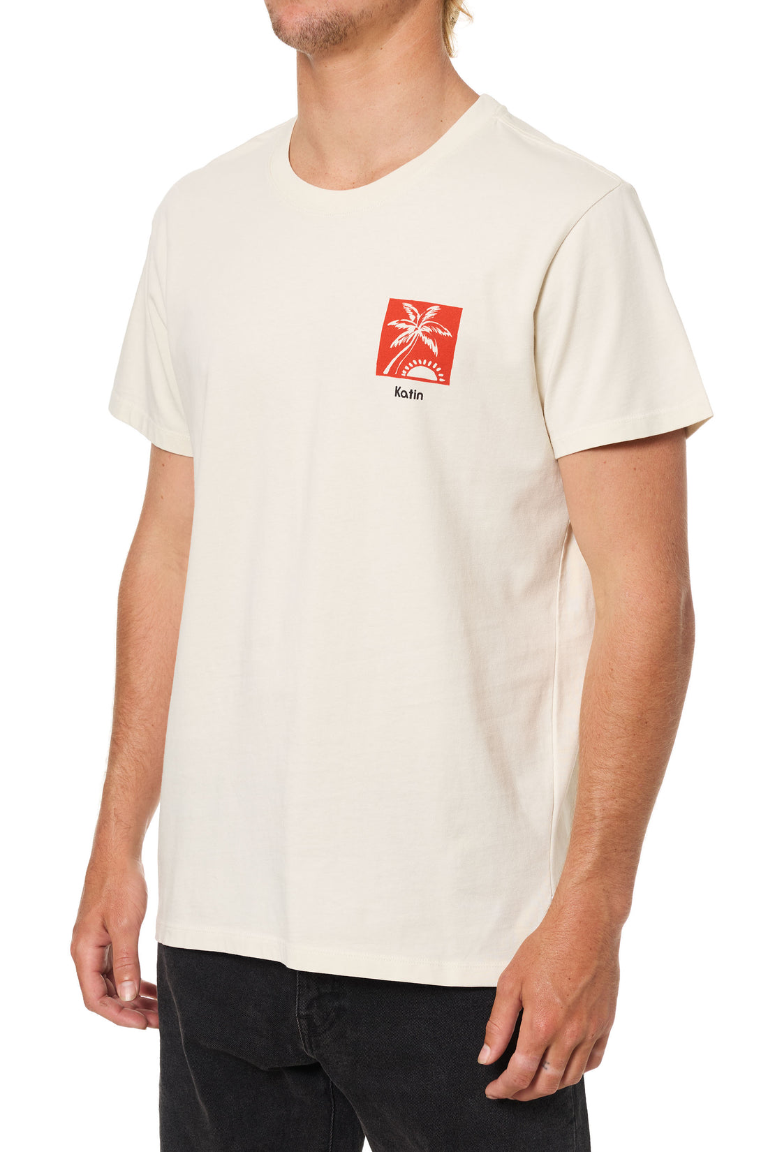 T-Shirt Realm Blanc Vintage Katin
