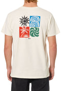 T-Shirt Realm Blanc Vintage Katin