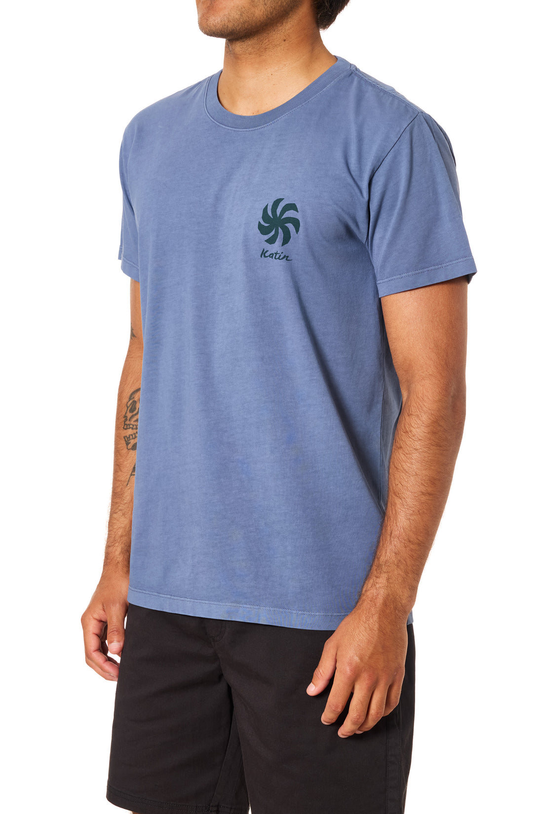 T-Shirt Relic Bleu Pigment Katin