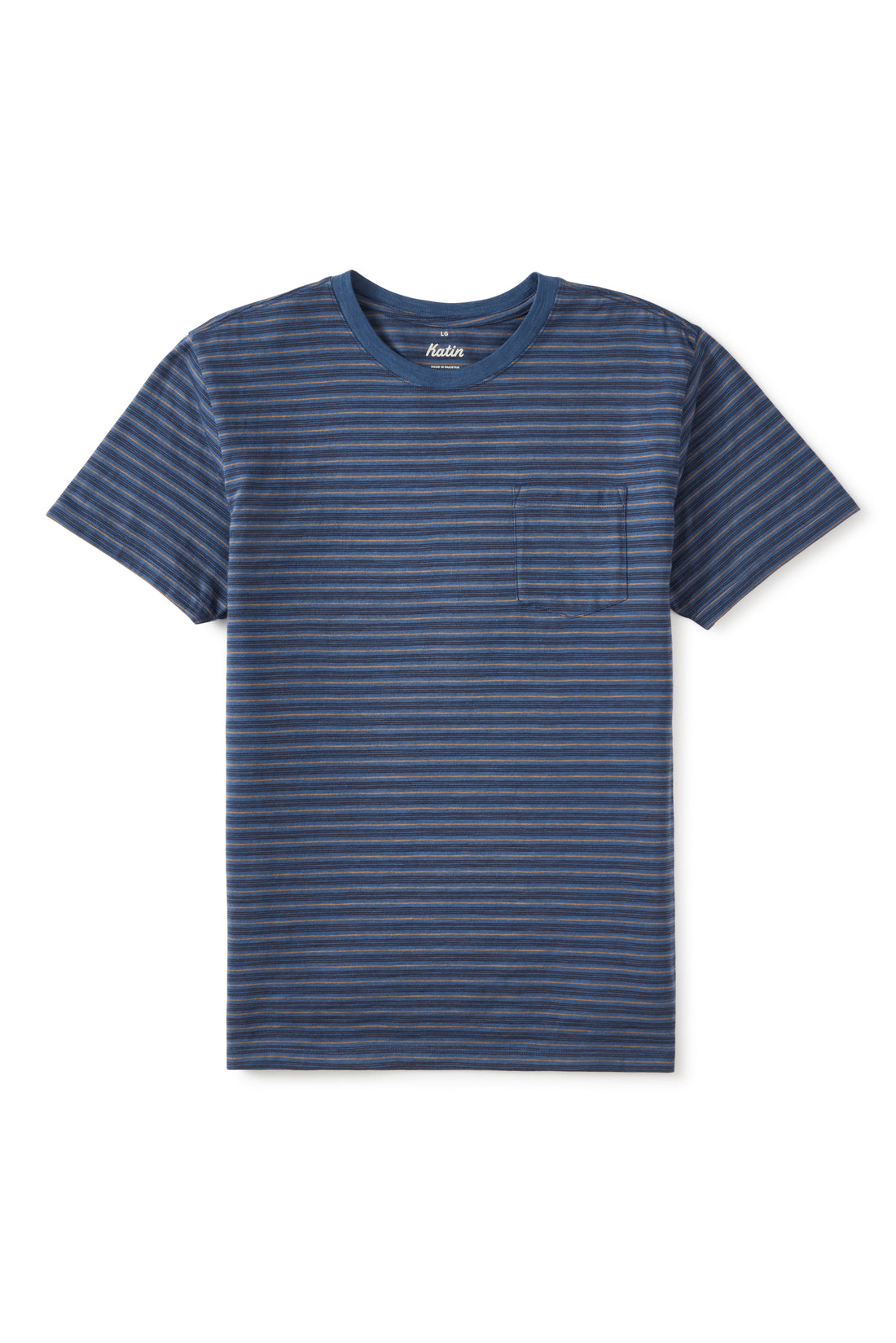 T-Shirt Rural Pocket Bleu Katin