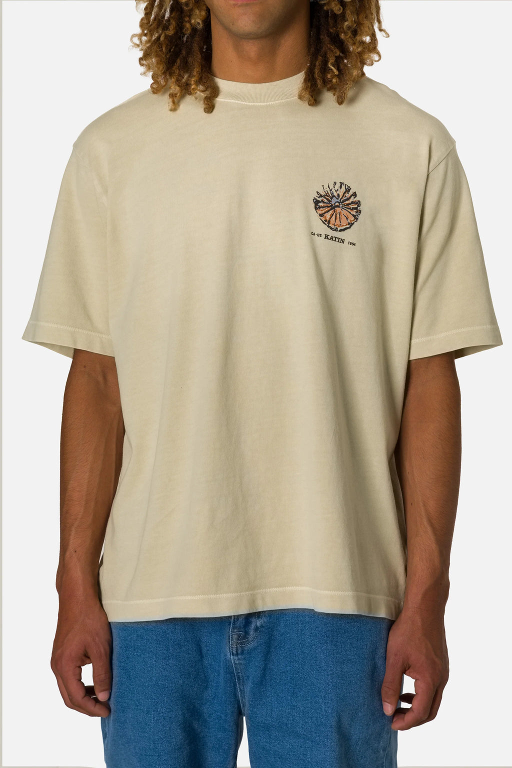 T-Shirt Specimen Box Beige Pelican Katin