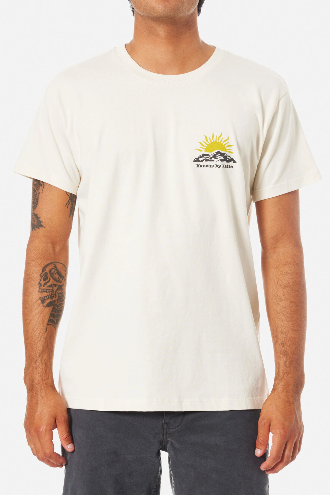 T-Shirt Whitney Blanc Vintage Katin