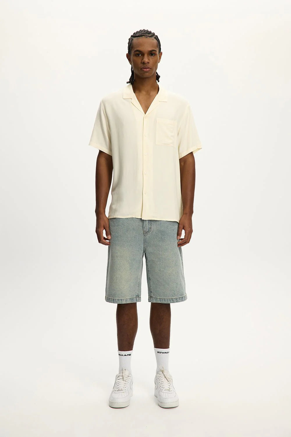 Chemise Essential Beach Flat Blanc Kuwalla Tee