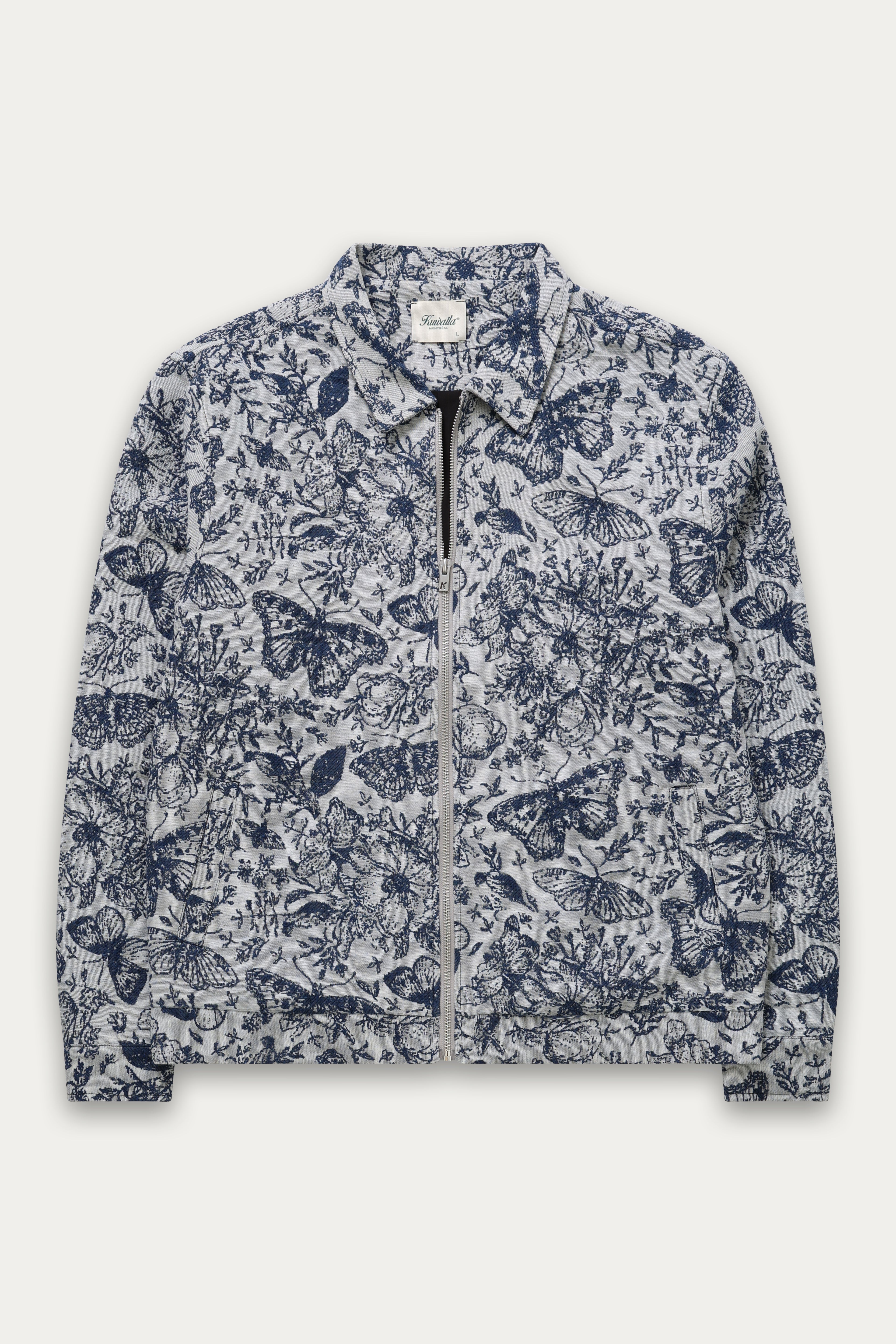 Jacket Jacquard Blue Kuwalla Tee