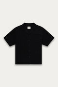 Kuwalla Tee Black Textured Shirt