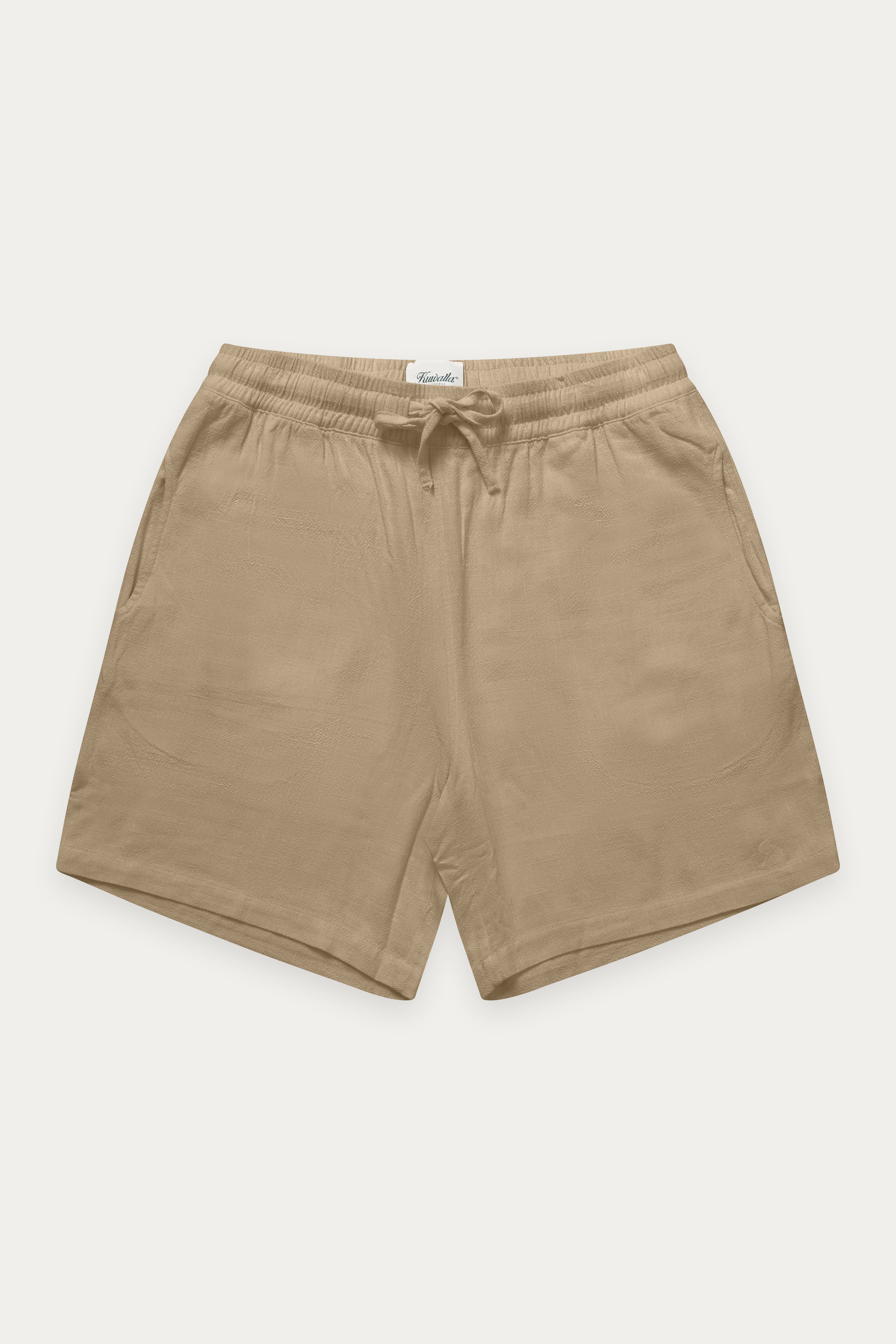 Short Linen Beige Kuwalla Tee