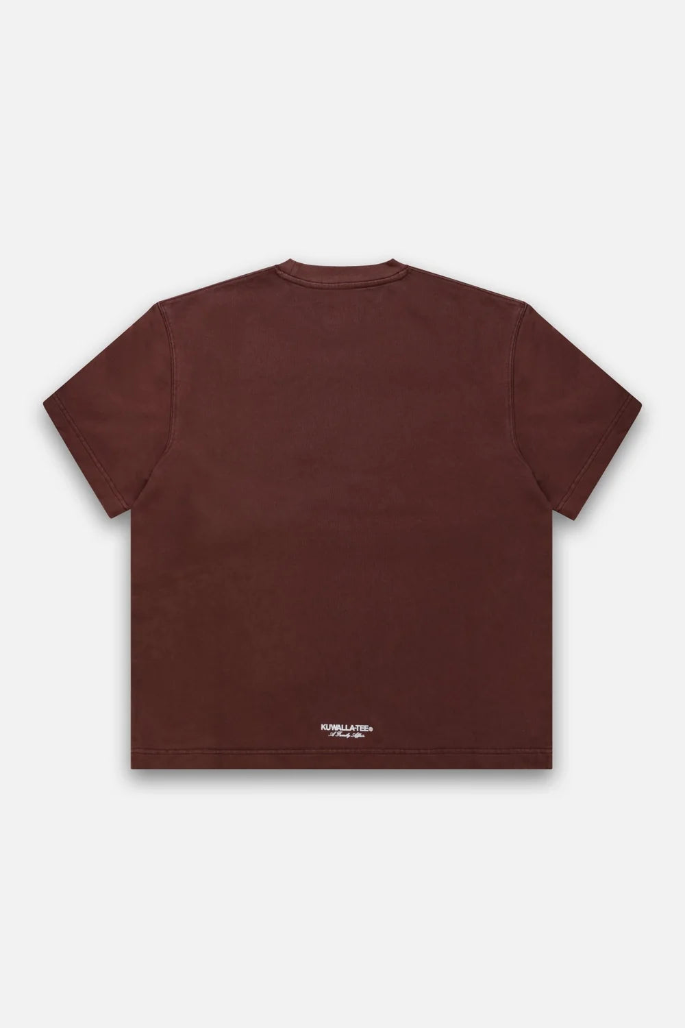 T-Shirt Oversized Heavy Brun Kuwalla Tee