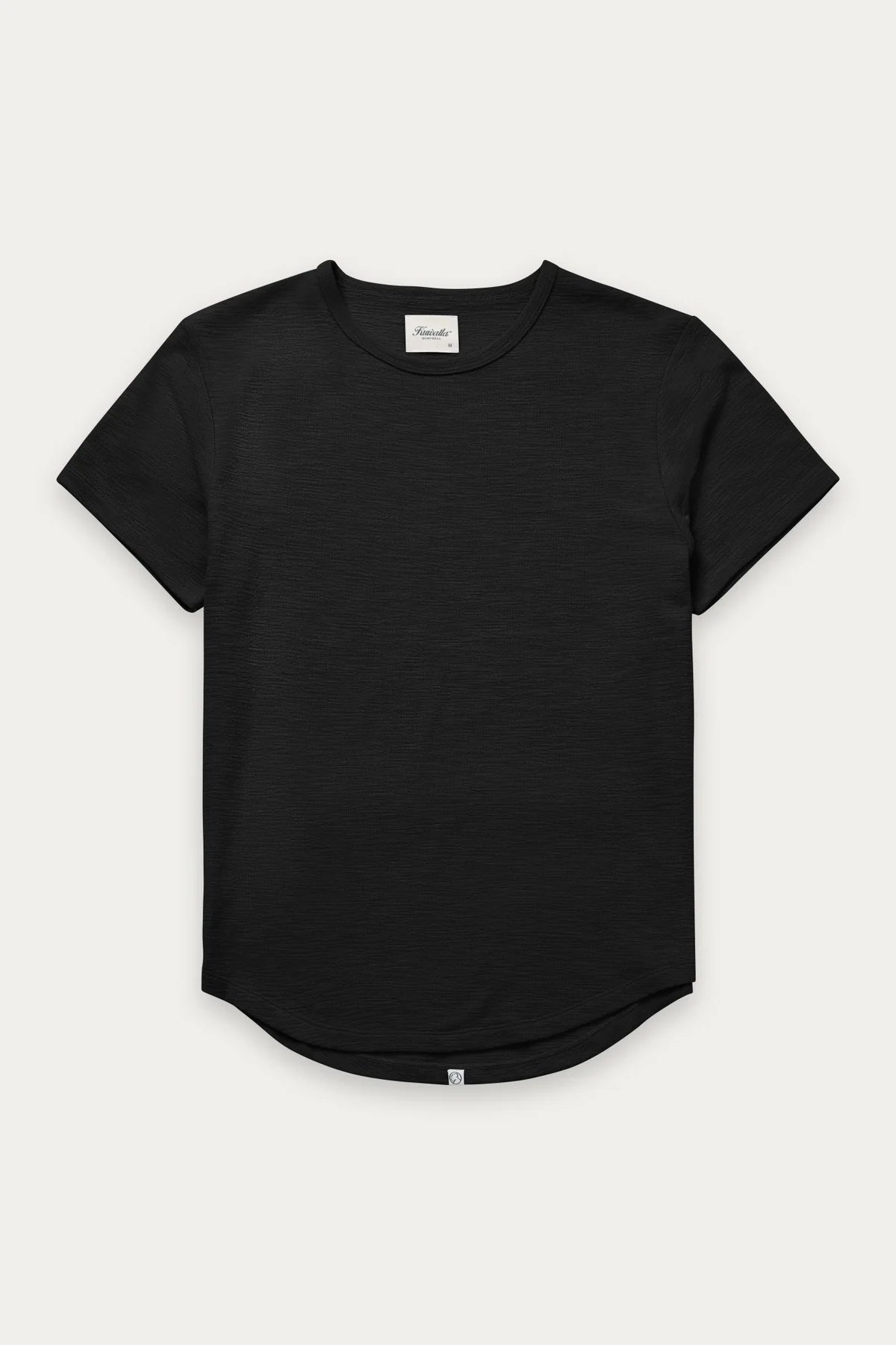Chandail Slub Hi-Lo Noir Kuwalla Tee