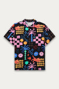 Kuwalla Tee Black Sunny Vibes Beach Shirt