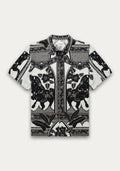 Kuwalla Tee Black/White Boho Western Shirt