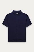 Kuwalla Tee Navy Linen Shirt