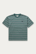 T-Shirt Green Stripe Kuwalla Tee