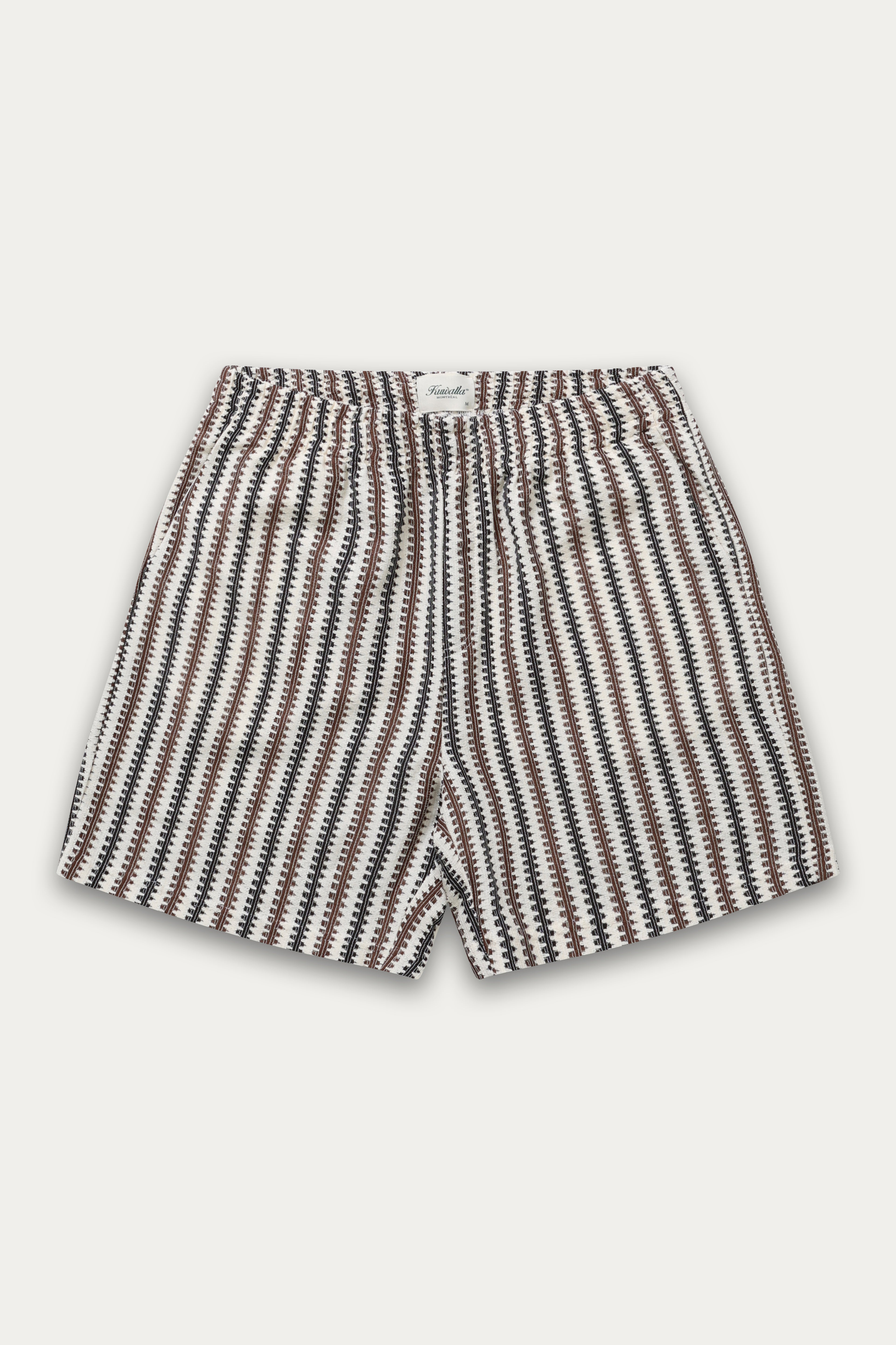 Short Zig Zag Brun Kuwalla Tee