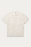Polo Wave Knit Ivory Kuwalla Tee