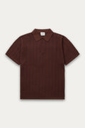 Polo Wave Knit Brun Kuwalla Tee