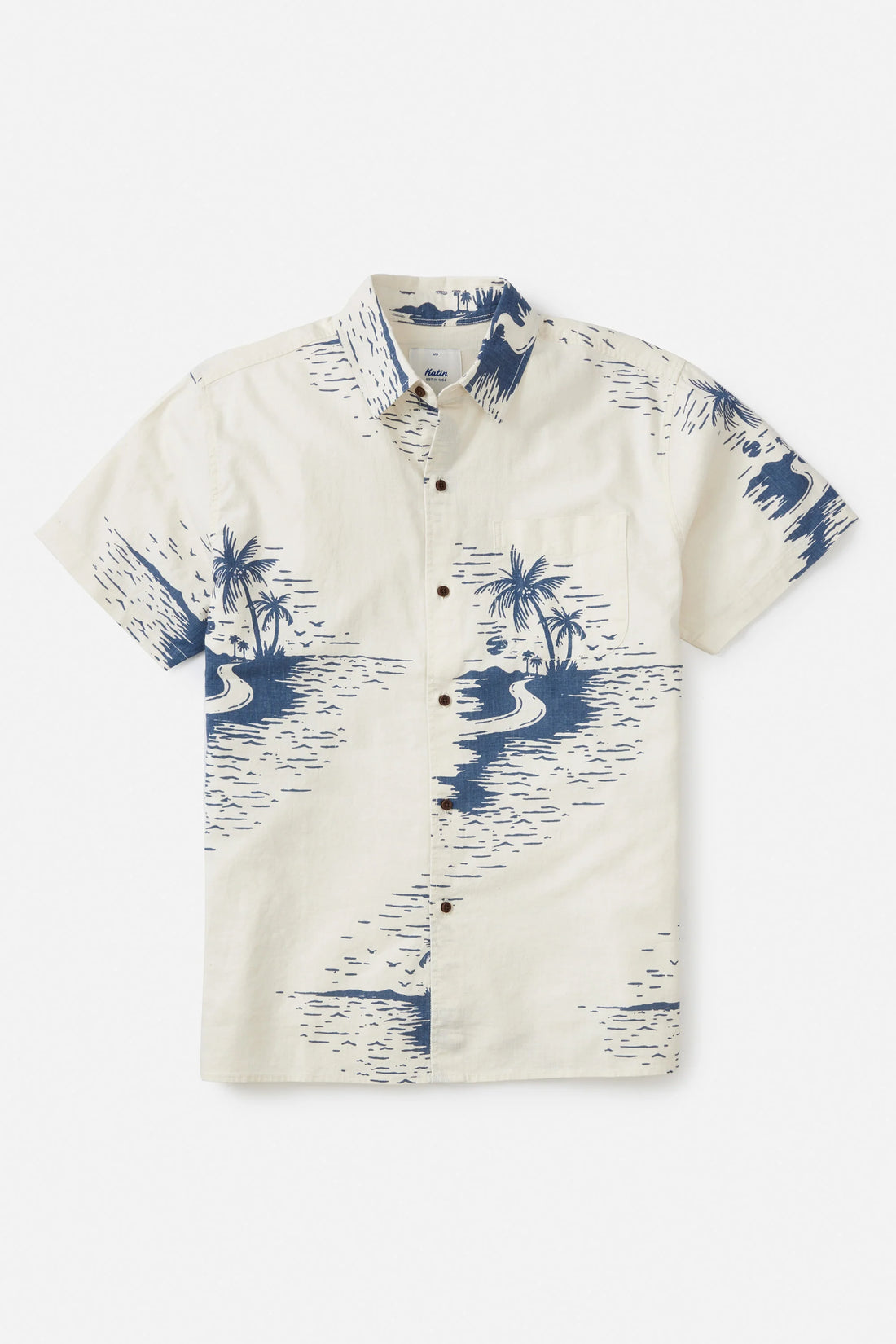 Chemise Captain Blanc Vintage Katin
