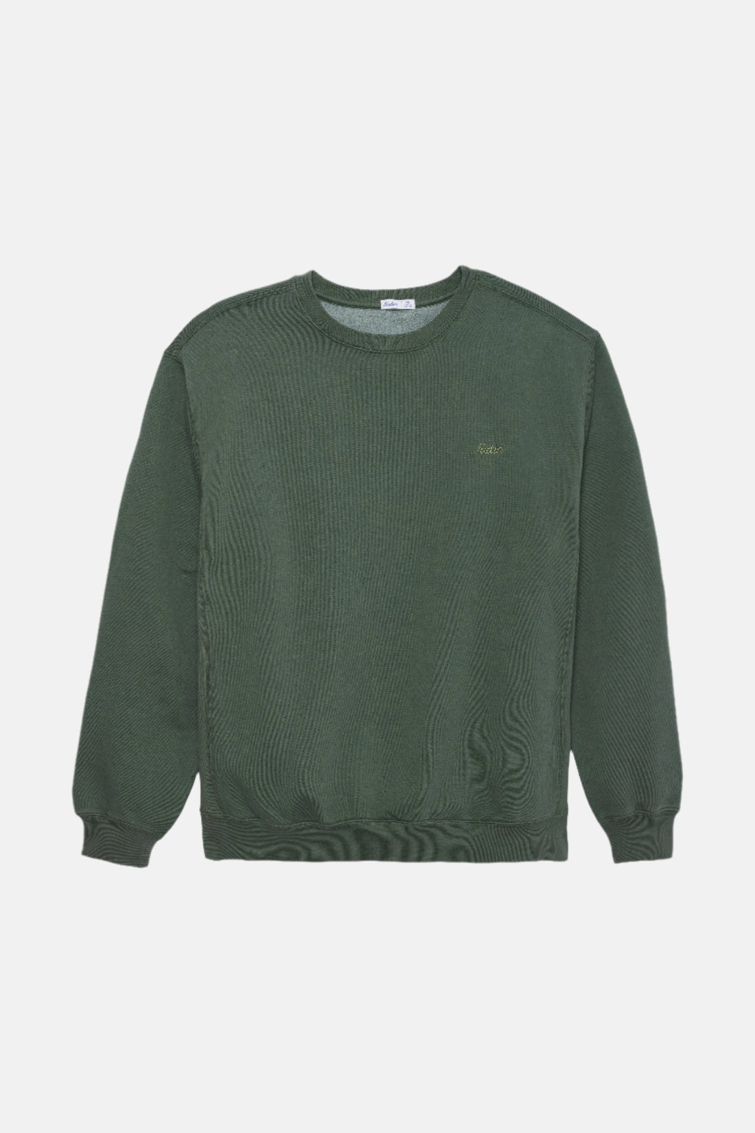 Chandail Embroidered Crew Vert Katin